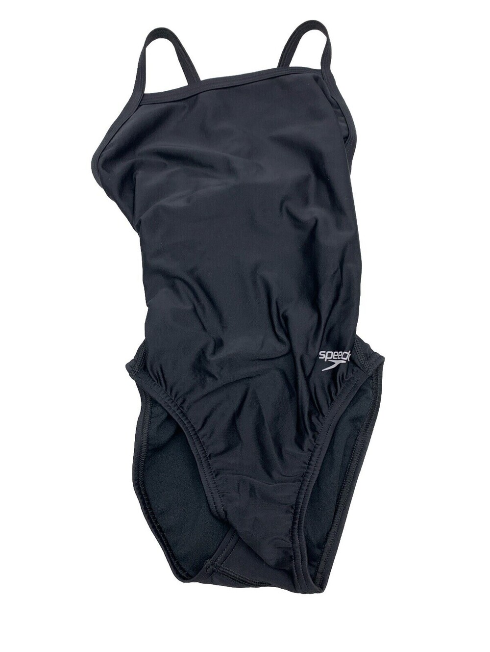 Speedo Women's Pro LT Bathing Suit Black Size 24 One Piece Swimwear Pull On
